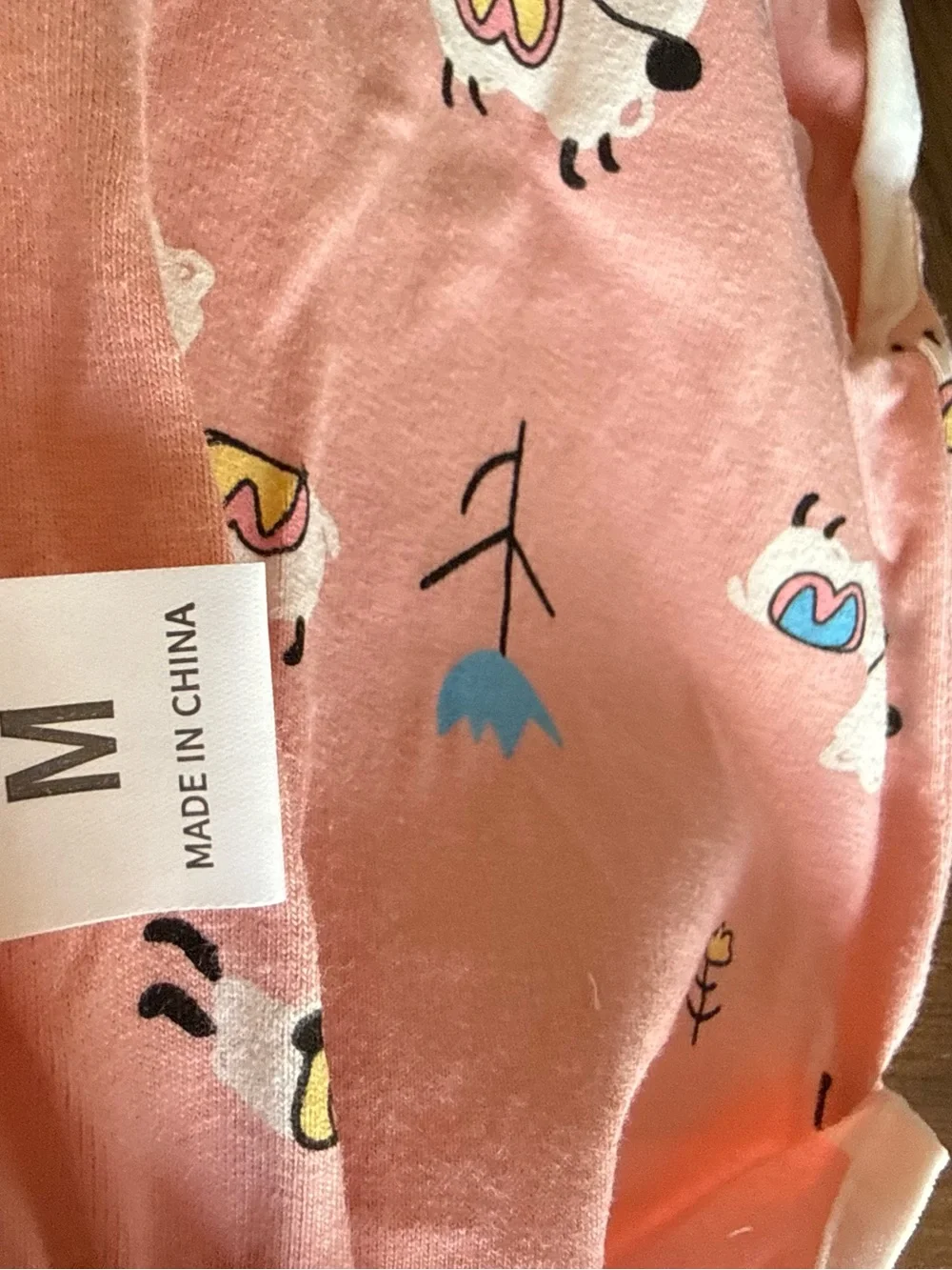 NWT ANWA 2 Pack Cat Recovery Suit Onesie Spay Surgery Pink White M